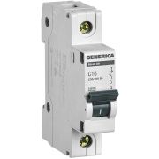 Выключатель автоматический 1P 16A 4,5кА C ВА47-29М Generica (12/144)