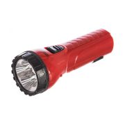 Аккумуляторный светодиодный фонарь 4 LED с прямой зарядкой Smartbuy,красный (SBF-93-R) /160