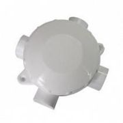 Коробка распред. ОП КРК d70х30 4-рожковая белая (100)