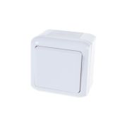 Legrand Quteo Выключатель 1кл бел. 10А IP44 782300