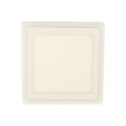 встраиваемый (LED)светильник Квадрат с подсветкой DLB Smartbuy-18w/3000K+B/IP20(SBLSq-DLB-18-3K-B)