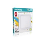 Светодиод. свет-ик встраиваемый Square DL Smarbuy-6w/4000K/IP20(квадрат)