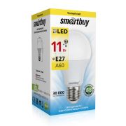 Лампа светодиод. Smartbuy-A60-11W/3000/E27 (90Вт)