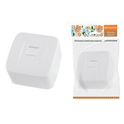 Розетка компьютерная (RJ-45) открытой установки IP20, белая «Дача» Народная SQ1824-0011