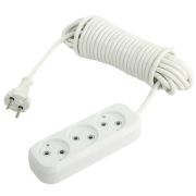 Удлинитель 3 гнезда 10м б/з 10А/2.2кВт Smartbuy