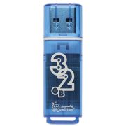 Накопитель USB  32 GB Glossy series Blue SmartBuy SB32GBGS-B