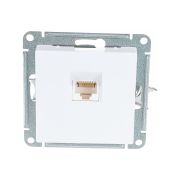 Механизм розетки компьютерной RJ45 AtlasDesign CAT.5e белый SchE ATN000183