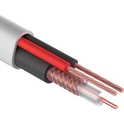 Кабель видеонаблюдения+2х0.5мм2 Proconenect (01-4213) (200м)