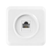 Юпитер Розетка комп. RJ-45 1-м белая (SBE-03w-S1-RJ)