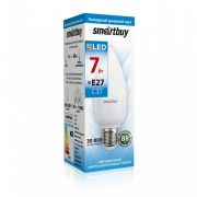 Лампа светодиод. Smartbuy-C37-7W/6000/E27