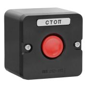Пост кнопочный ПКЕ-212/1 У3 красная IP40 (РКЕ2121KR)
