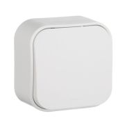 Legrand Quteo Выключатель 1кл бел. 10А 782200(20)