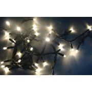 Гирлянда светодиодная 230V 100LED 7.92m БЕЛЫЙ провод черн. с контрол. IP44(9262)