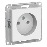 Механизм розетки 1-м СП AtlasDesign16А IP20 без заземл. белый SchE ATN000141