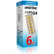 Лампа светодиод. 220V G4 6W/6400 Smartbuy