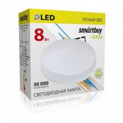 Лампа светодиод. Smartbuy-Tablet GX53 8W3000K мат.стекло