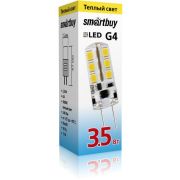 Лампа светодиод. 12V G4  3,5W/3000 Smartbuy