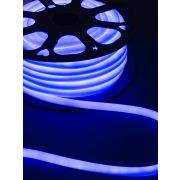 Гибкий неон круглый SMD2835-120 LED/м-220 В-6,5 Вт/м-IP67-синий (25м) TDM