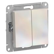 Механизм переключателя 2кл. СП AtlasDesign 10A IP20 (сх.6) 10АХ жемчуг SchE ATN000465