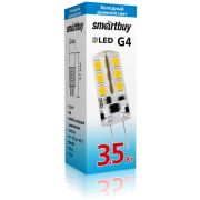 Лампа светодиод. 12V G4  3,5W/6400 Smartbuy