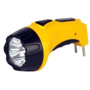 Аккумуляторный светодиодный фонарь 4 LED с прямой зарядкой Smartbuy,желтый (SBF-84-Y)/120