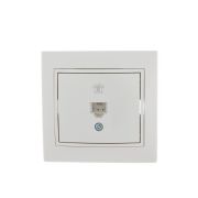 Lezard Розетка ТF евро бел. 701-0202-137