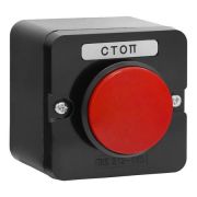 Пост кнопочный ПКЕ-212/1 У3 красный гриб IP40