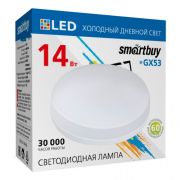 Лампа светодиод. Smartbuy-Tablet GX53 14W6000K мат.стекло