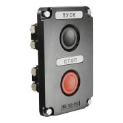 Пост кнопочный ПКЕ-122/2 У2 IP54 (карболит)(РКЕ1222)