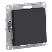 Механизм переключателя 1кл. СП AtlasDesign 10A IP20 (сх.6) 10АХ карбон SchE ATN001061