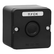 Пост кнопочный ПКЕ-222/1 У2 черная IP54 (РКЕ2221KВ)