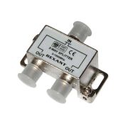 Делитель Splitter-2 ТВ краб х2 под F разъем 1000 МГц Rexant (05-6001) (05-6021)