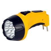 Фонарь аккумуляторный Smartbuy 7+8LED с прямой зарядкой желтый (SBF-88-Y)