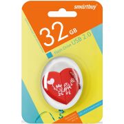 USB 2.0 накопитель Smartbuy 032GB Wild series Сердце (SB32GBHeart)