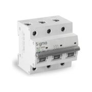 SIGMA Автоматические выключатели 3Р С 80А 6кА