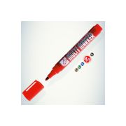 Маркер Crown перманентный «Multi Marker» CPM-800 красный, пулевидный, 3мм, шк8803654007027