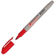Маркер Crown перманентный «Multi Marker Slim» P-505 красный,пулевидный,2мм, отгр.крат.12шт, шк004705