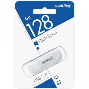 USB 2.0 накопитель Smartbuy 128GB Scout White (SB128GB2SCW)