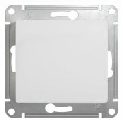 Glossa Нажимная кнопка, сх.1, 10АХ, механизм, белый  GLS000115