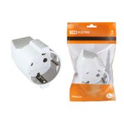 Кабельная розетка 2П+З  с з/ш 16А 250B белая TDM SQ1806-0031
